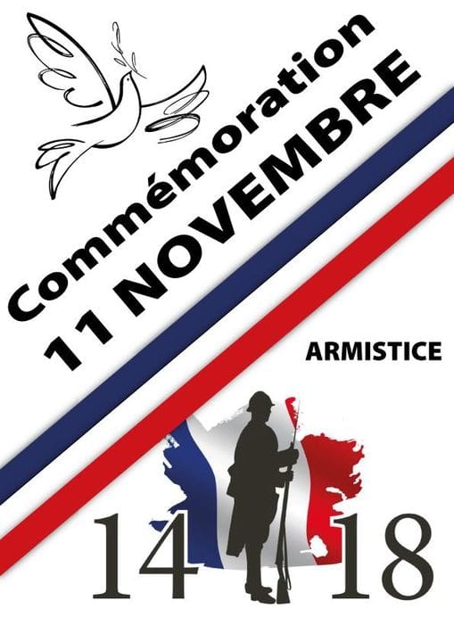 Affiche de la commémoration du 11 Novembre