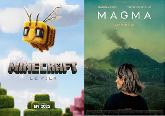Les affiches des 2 films proposés