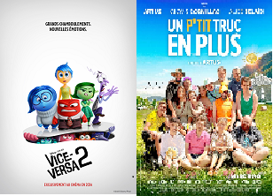 affiche des 2 films proposés