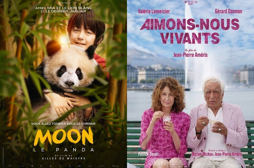 Les affiches des 2 films proposés